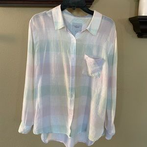 Rails button up shirt